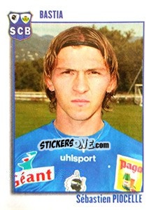 Sticker Sebastien Piocelle - FOOT 2003-2004 n. 54 - Panini