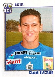 Sticker Chaouki Ben Saada - FOOT 2003-2004 - Panini