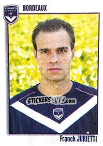 Sticker Franck Jurietti - FOOT 2003-2004 n. 65 - Panini