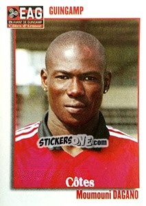 Sticker Moumouni Dagano - FOOT 2003-2004 - Panini