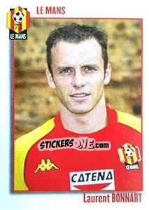 Figurina Laurent Bonnart - FOOT 2003-2004 n. 100 - Panini