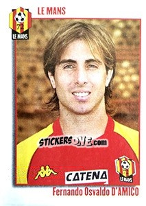 Sticker Fernando Osvaldo D'Amico - FOOT 2003-2004 n. 105 - Panini