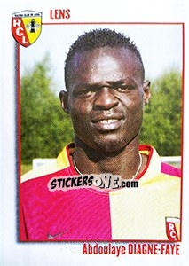 Sticker Abdoulaye Diagne-Faye - FOOT 2003-2004 n. 120 - Panini