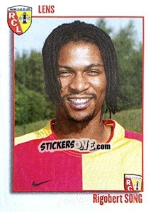 Cromo Rigobert Song - FOOT 2003-2004 - Panini