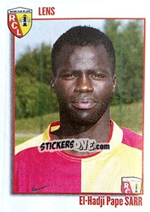 Cromo El-Hadji Pape Sarr - FOOT 2003-2004 n. 129 - Panini