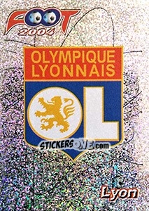 Sticker Ecusson - FOOT 2003-2004 n. 153 - Panini