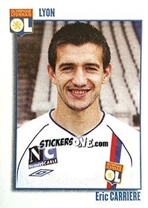 Sticker Eric Carriere - FOOT 2003-2004 - Panini