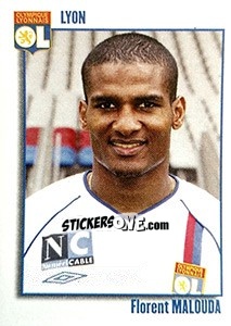 Sticker Florent Malouda - FOOT 2003-2004 n. 168 - Panini