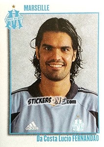 Sticker Da Costa Lucio Fernandao - FOOT 2003-2004 n. 187 - Panini
