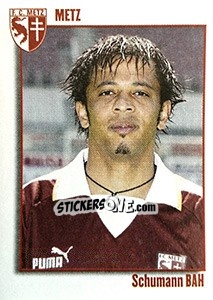 Sticker Schumann Bah - FOOT 2003-2004 - Panini