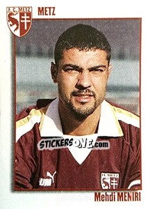 Sticker Mehdi Meniri - FOOT 2003-2004 n. 199 - Panini