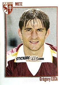 Figurina Gregory Leca - FOOT 2003-2004 n. 203 - Panini