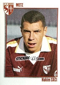 Sticker Hakim Saci - FOOT 2003-2004 n. 208 - Panini