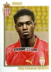 Sticker Sheyi Emmanuel Adebayor - FOOT 2003-2004 n. 225 - Panini