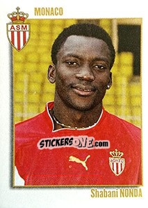 Figurina Shabani Nonda - FOOT 2003-2004 - Panini