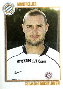 Sticker Sebastien Michalowski - FOOT 2003-2004 - Panini