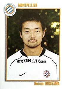 Cromo Nozomi Hiroyama - FOOT 2003-2004 - Panini