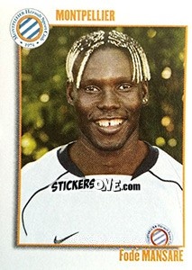 Sticker Fode Mansare - FOOT 2003-2004 n. 246 - Panini