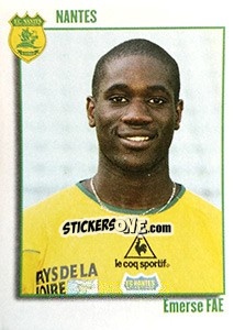 Sticker Emerse Fae - FOOT 2003-2004 n. 258 - Panini