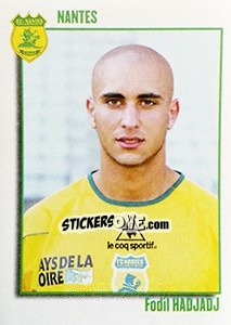 Sticker Fodil Hadjadj - FOOT 2003-2004 n. 259 - Panini
