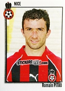 Sticker Romain Pitau - FOOT 2003-2004 - Panini