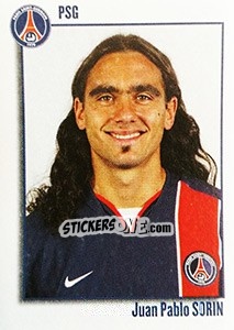 Sticker Juan Pablo Sorin - FOOT 2003-2004 n. 295 - Panini