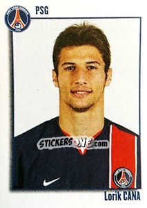 Sticker Lorik Cana - FOOT 2003-2004 n. 297 - Panini