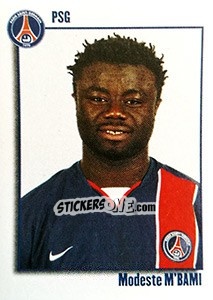 Cromo Modeste M'Bami - FOOT 2003-2004 n. 299 - Panini
