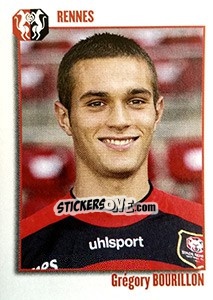 Sticker Gregory Bourillon - FOOT 2003-2004 n. 310 - Panini