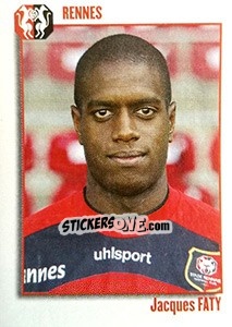 Cromo Jacques Faty - FOOT 2003-2004 n. 316 - Panini