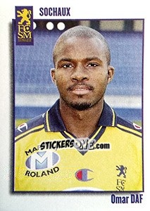Sticker Omar Daf - FOOT 2003-2004 n. 328 - Panini