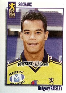 Sticker Gregory Paisley - FOOT 2003-2004 n. 332 - Panini