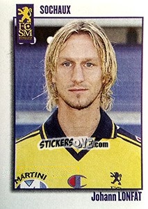 Cromo Johann Lonfat - FOOT 2003-2004 n. 335 - Panini