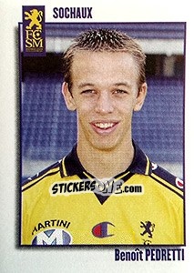 Sticker Benoit Pedretti - FOOT 2003-2004 n. 337 - Panini