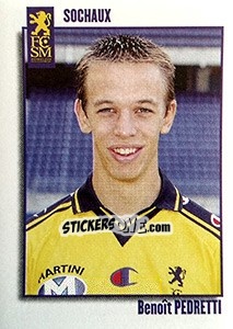 Sticker Benoit Pedretti - FOOT 2003-2004 - Panini