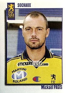 Sticker Mickael Pagis - FOOT 2003-2004 n. 340 - Panini