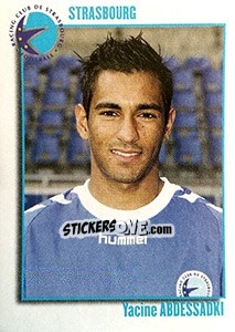 Sticker Yacine Abdessadki - FOOT 2003-2004 n. 351 - Panini