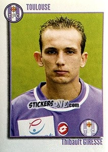 Sticker Thibault Giresse - FOOT 2003-2004 n. 373 - Panini