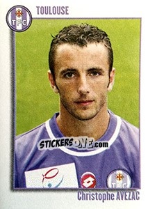 Sticker Christophe Avezac - FOOT 2003-2004 n. 376 - Panini