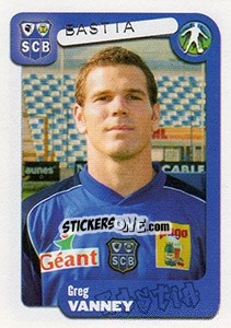 Sticker Greg Vanney - FOOT 2004-2005 n. 50 - Panini