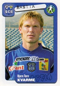 Sticker Bjorn Tore Kvarme - FOOT 2004-2005 - Panini