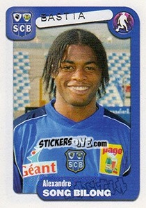 Sticker Alex Song - FOOT 2004-2005 n. 53 - Panini