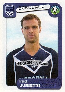 Sticker Franck Jurietti - FOOT 2004-2005 n. 67 - Panini