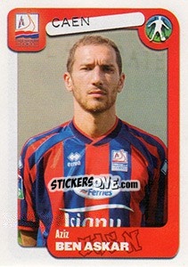 Sticker Aziz Ben Askar - FOOT 2004-2005 n. 86 - Panini
