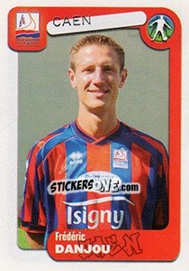 Sticker Frédéric Danjou - FOOT 2004-2005 n. 87 - Panini
