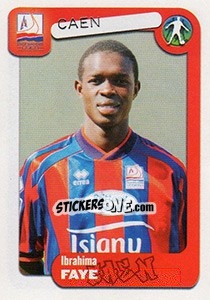 Sticker Ibrahima Faye - FOOT 2004-2005 n. 88 - Panini