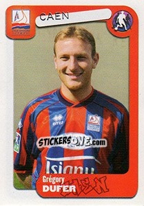 Sticker Grégory Dufer - FOOT 2004-2005 n. 95 - Panini