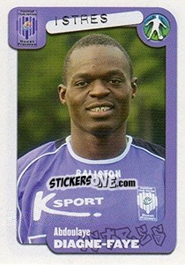 Cromo Abdoulaye Diagne-Faye - FOOT 2004-2005 - Panini