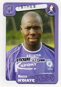Sticker Moussa N'Diaye - FOOT 2004-2005 n. 114 - Panini