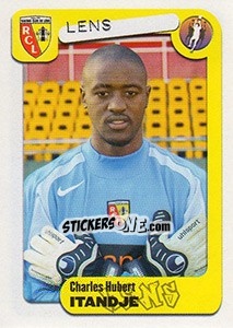 Sticker Charles Hubert Itandje - FOOT 2004-2005 n. 125 - Panini